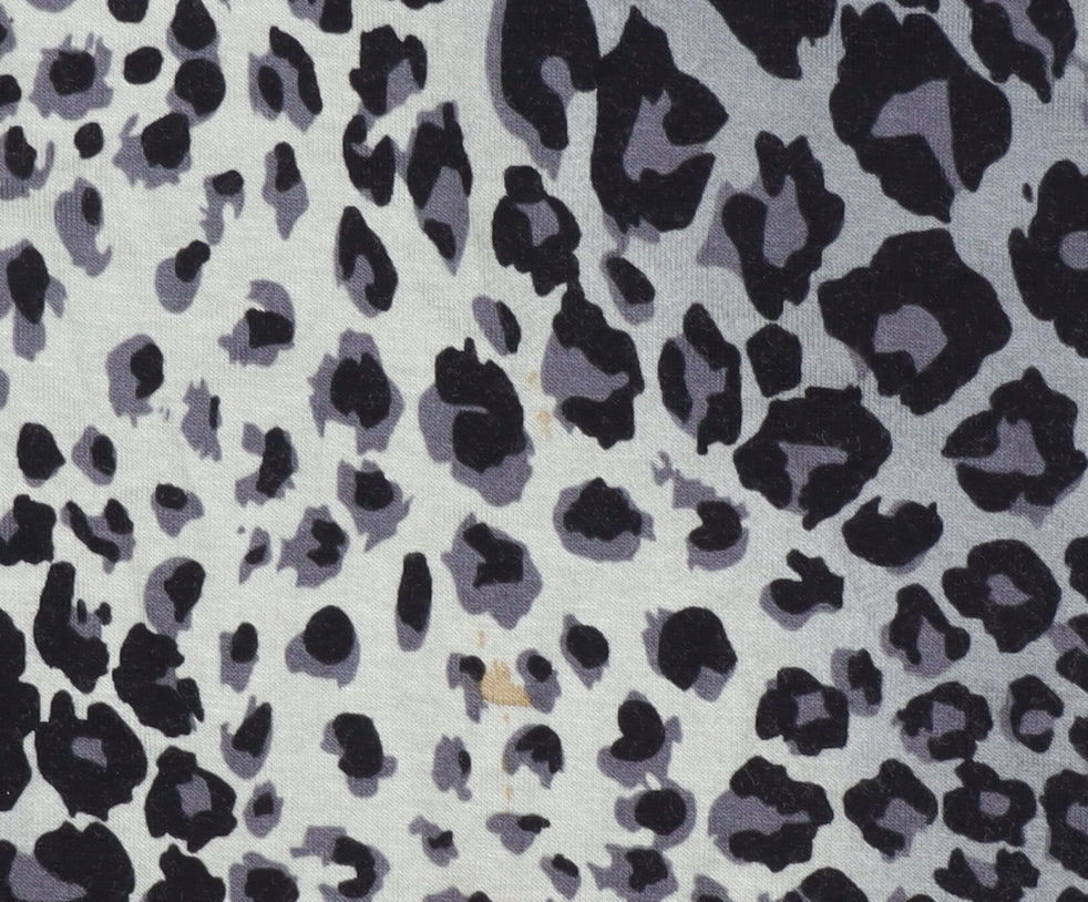 Marks and Spencer Women's Multicoloured Animal Print Short Sleeve T-Shirt Size 20