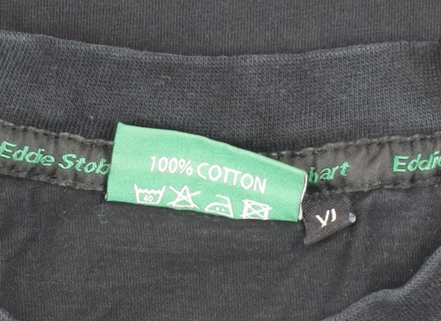 Eddie Stobart Men's Black Graphic Truck Print XL T-Shirt