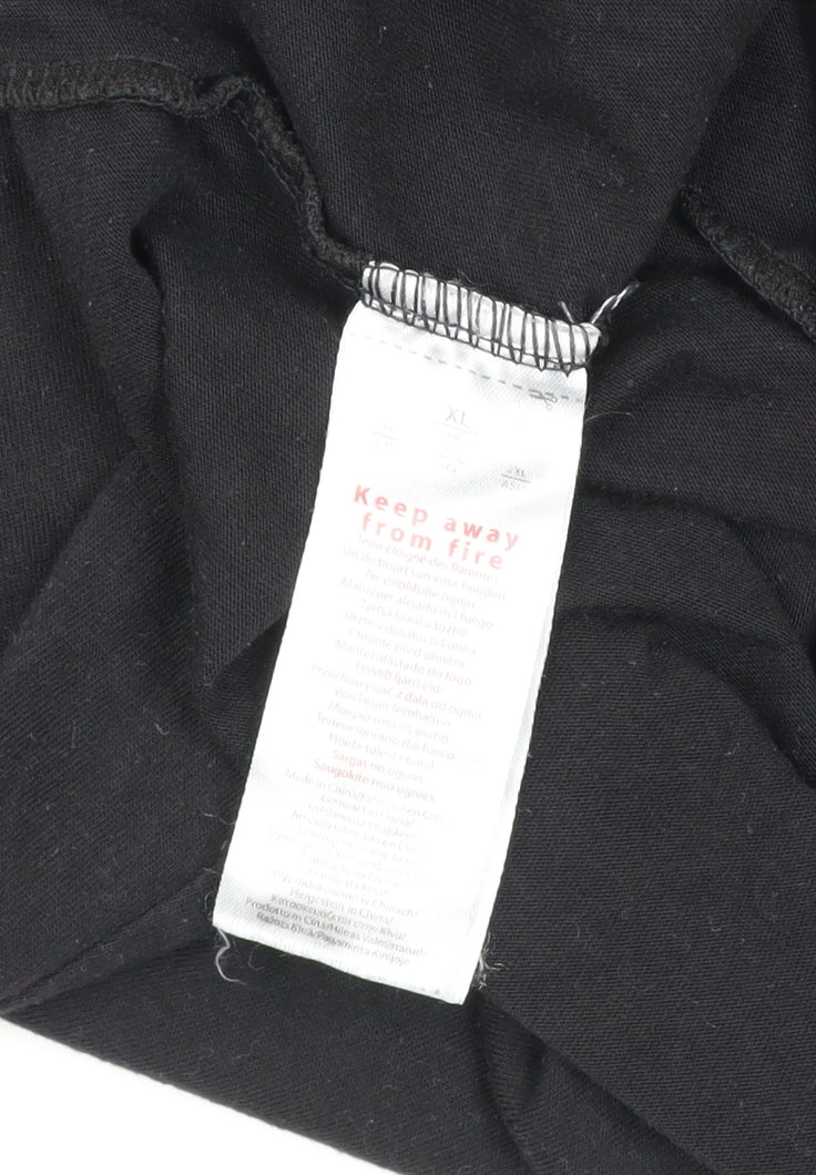 Disney Men’s Black Mickey Mouse Graphic T-Shirt XL