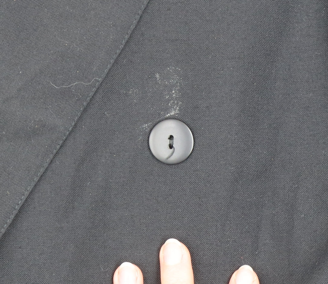 Dorothy Perkins Women’s Black Size 14 Double Breasted Blazer Jacket