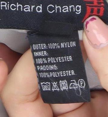 Richard Chang Boys Grey Colourblock Puffer Gilet 12-13 Years Full Zip Winter Waistcoat