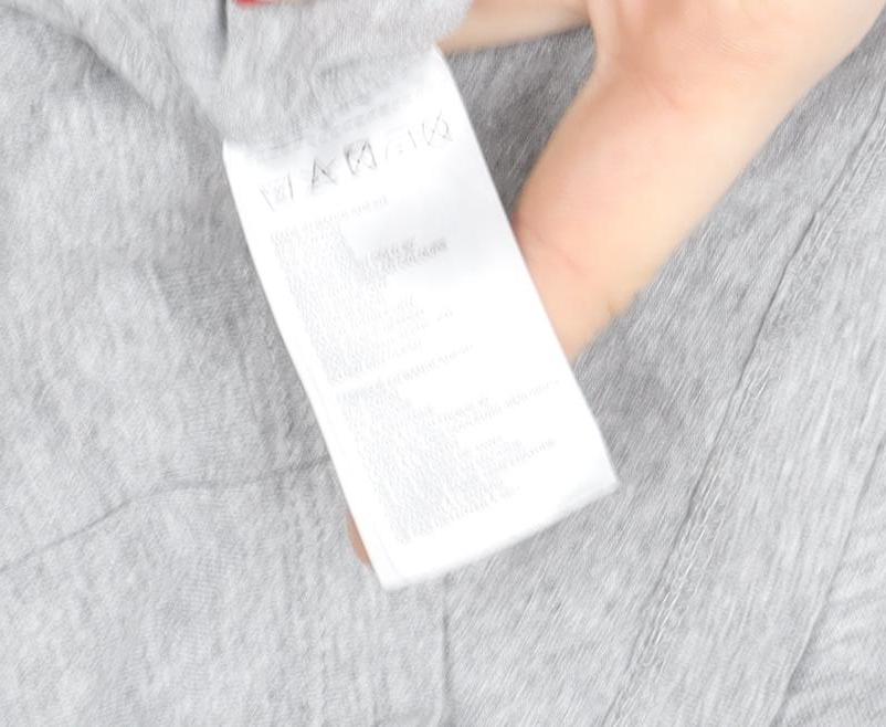 Huel Men's Grey XL Crew Neck Short Sleeve Cotton T-Shirt