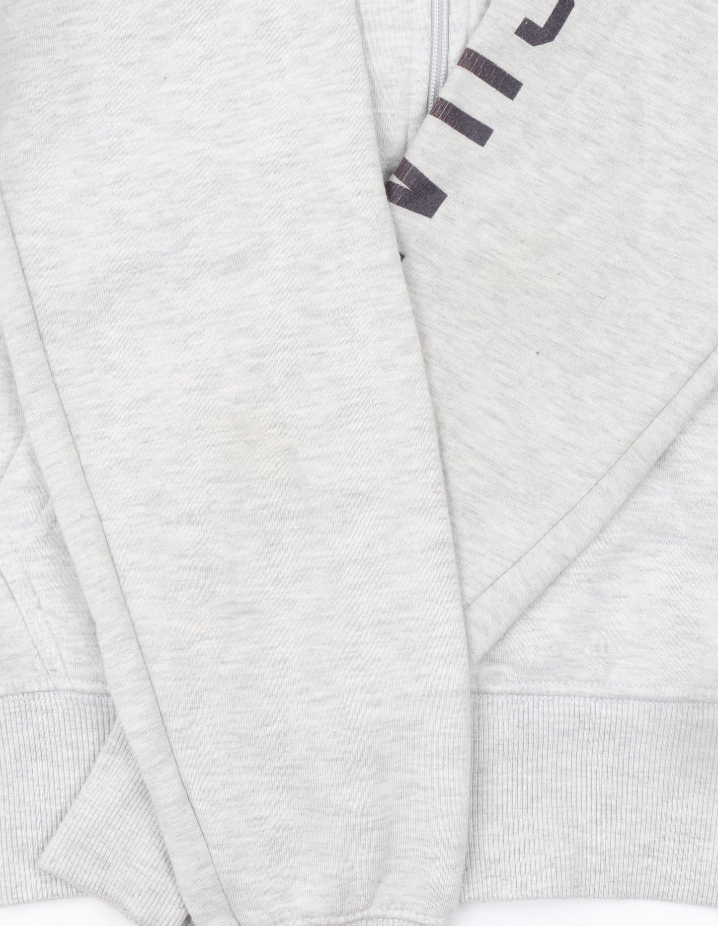 Crosshatch Womens Grey Full Zip Hoodie XS Sports Lite