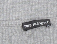 Marks and Spencer Women’s Grey 3/4 Sleeve Stretch Top Size S