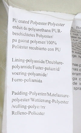 Regatta Womens Ivory Waterproof Parka Jacket Size 12