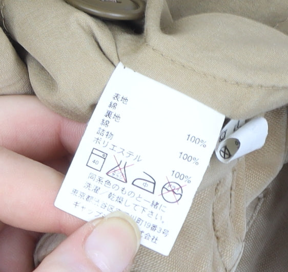 GAP Women’s Beige Cotton Twill Basic Jacket XS
