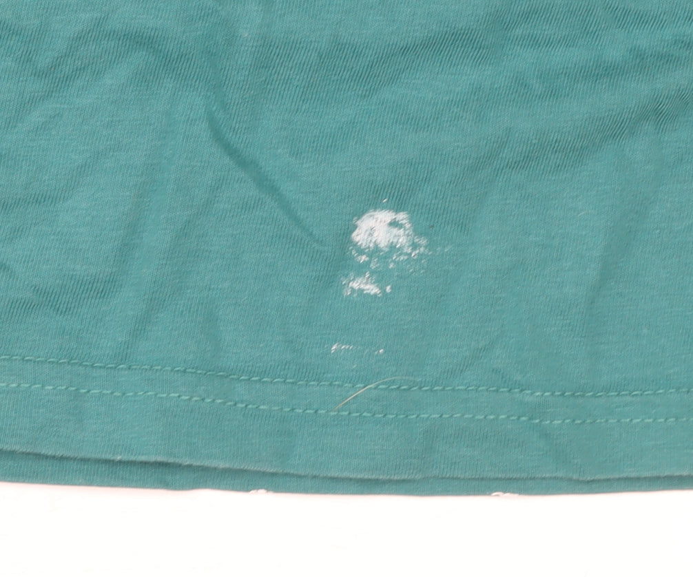 U.S. Polo Assn. Men's Green XXL Crew Neck Short Sleeve Cotton T-Shirt