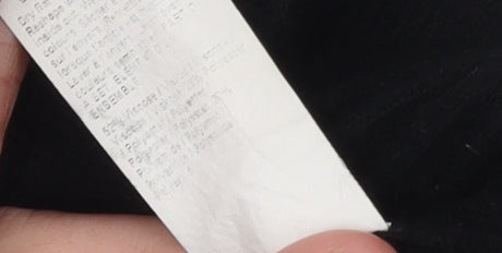 River Island Women's Black Roll Neck Cropped Jumper Size 6