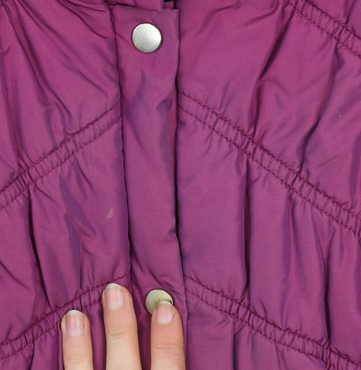 Kaliko Women's Purple Puffer Waistcoat Size 10 Quilted Sleeveless Gilet