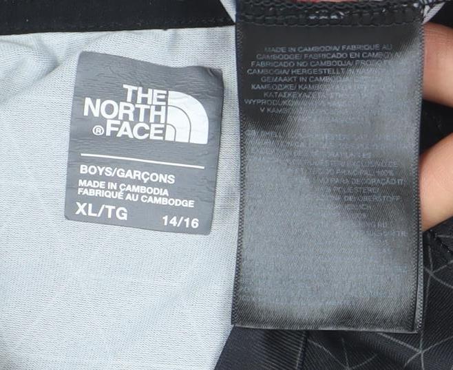 The North Face Boys Black 14 Years Short Sleeve Pullover T-Shirt