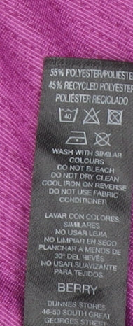 Dunnes Stores Women's Purple Performance Sport T-Shirt M