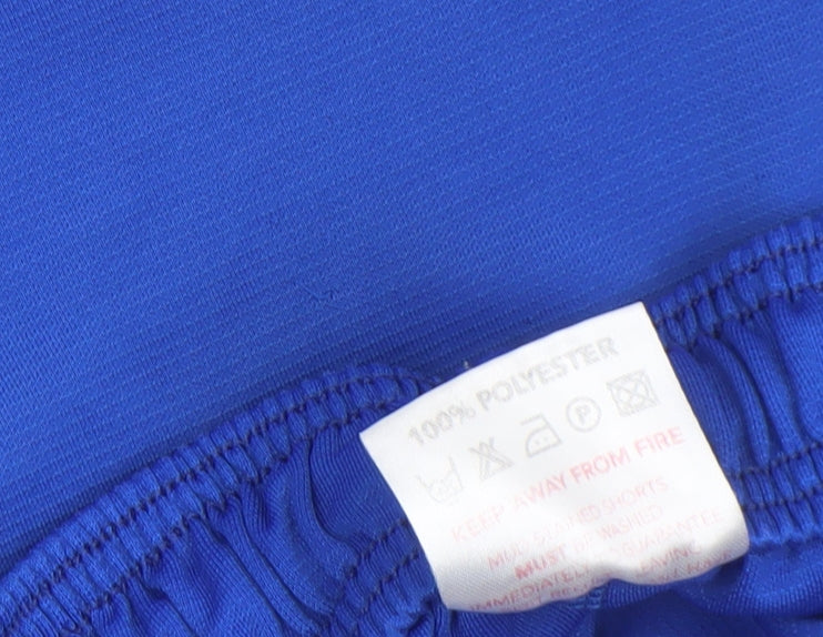 O'Neills Boys Blue Athletic Shorts 24in Elastic Waist Polyester
