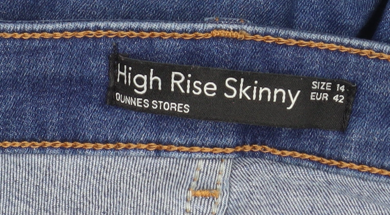 Dunnes Stores Women’s Blue High Rise Skinny Jeans Size 14