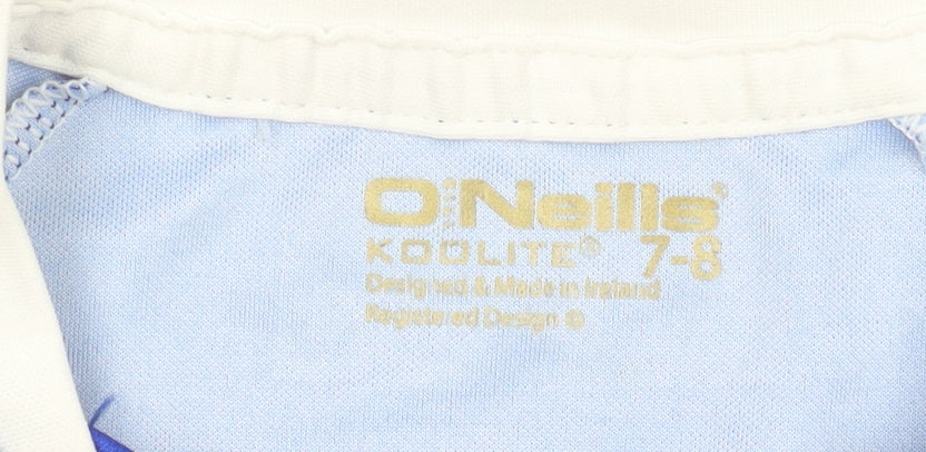 O'Neills Boys Blue 7-8 Years Football Training T-Shirt Jersey