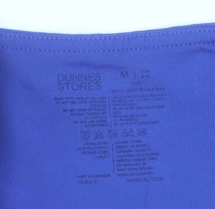 Dunnes Stores Women’s Blue Stretch Leggings Size M Slim Fit Activewear