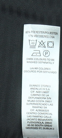 Dunnes Stores Men’s Wine Purple Dress Pants 34W 29L Regular Fit