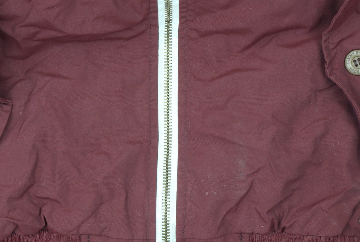 XV Kings Men’s Burgundy & Navy Hooded Windbreaker Jacket M