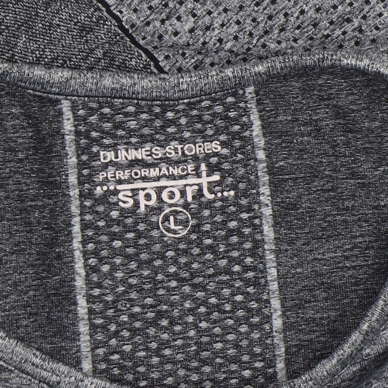 Dunnes Stores Women Grey L Performance Sport T-Shirt