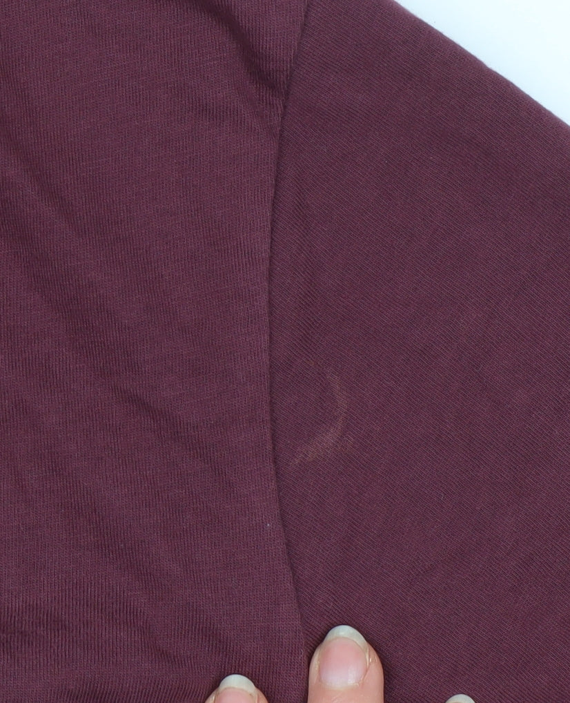 Jack & Jones Men's Burgundy CORE Graphic Print T-Shirt M