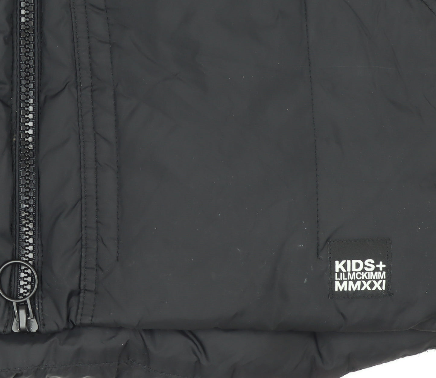 Zara Girls Black Puffer Waistcoat Size 146 Sleeveless Quilted Gilet