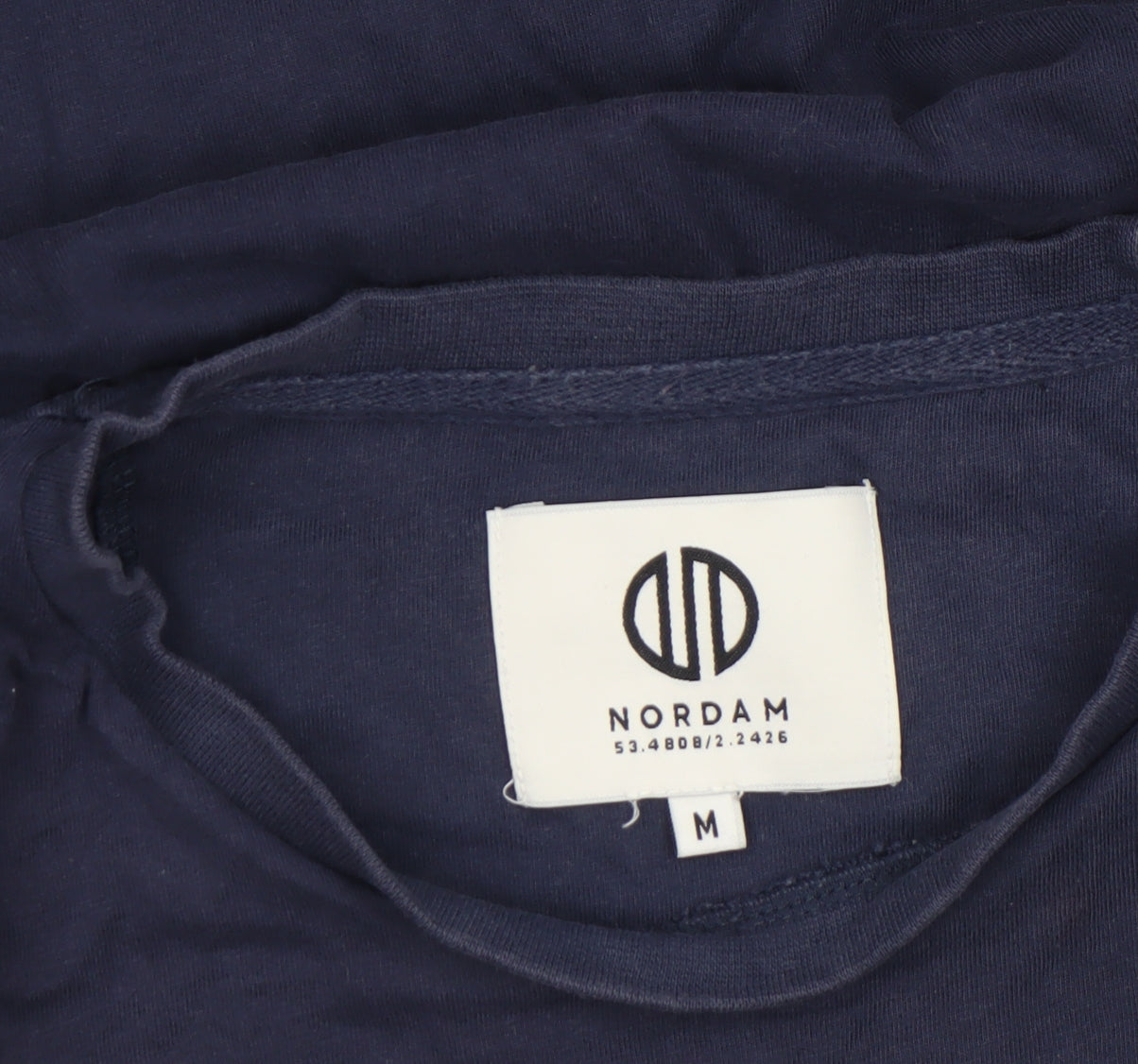 Nordam Men's Blue Cotton Crew Neck Short Sleeve T-Shirt Size M