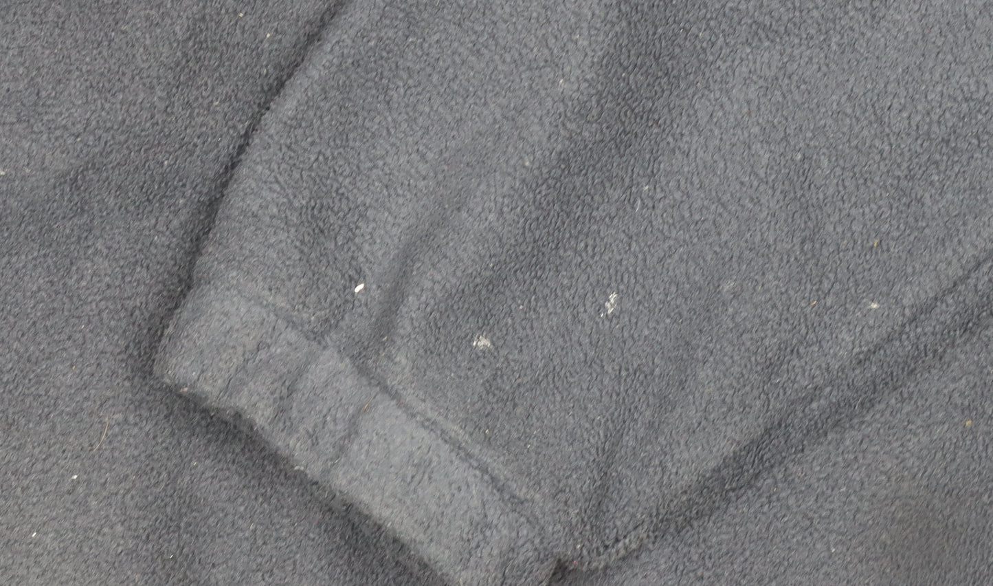FRED F SEIGLE Men's Black Fleece Full Zip Jacket Size L