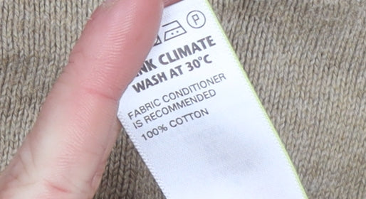 Marks and Spencer Men's Beige Cotton V-Neck Jumper XL Regular Fit