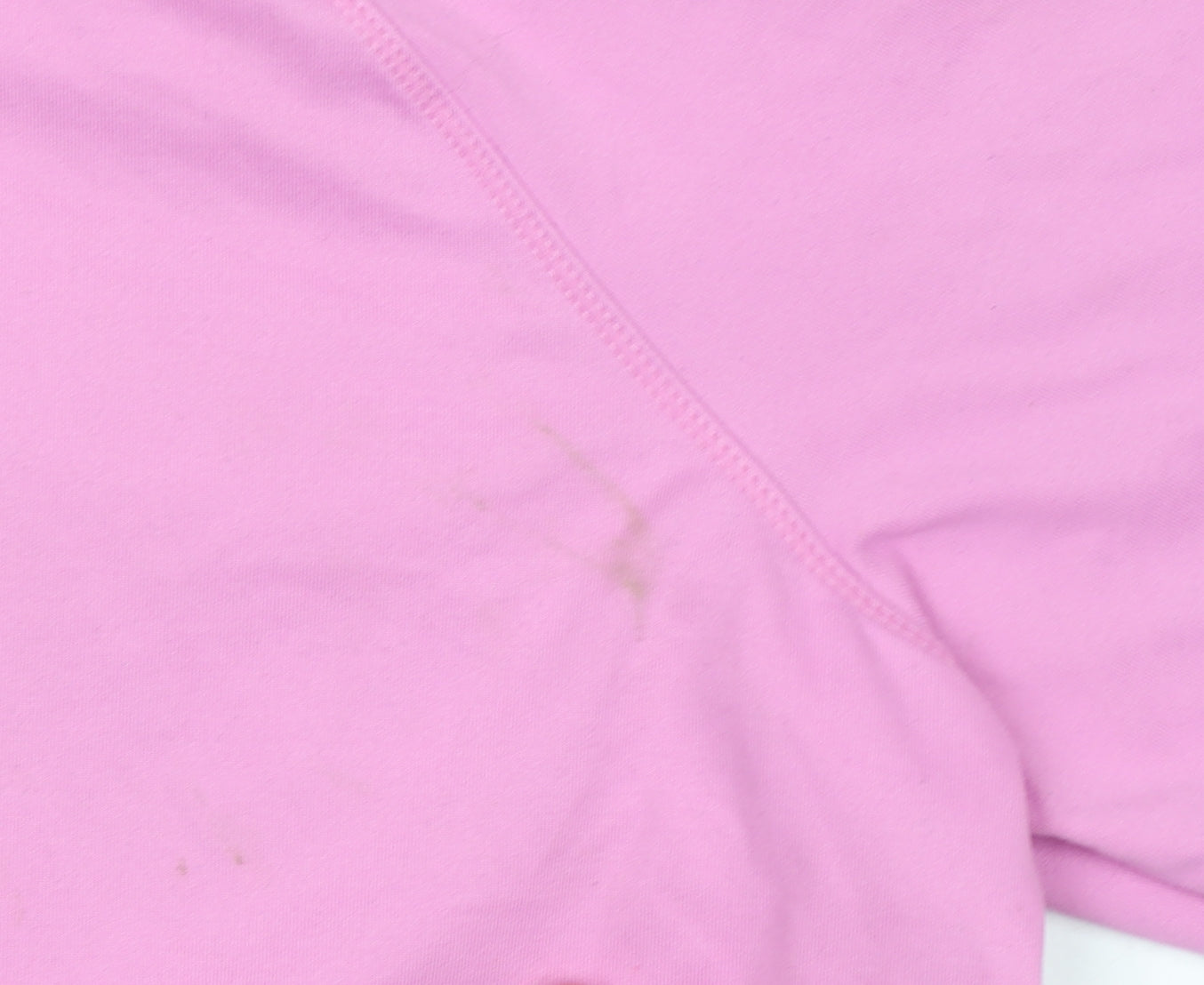 Dunnes Stores Womens Pink 1/2 Zip Long Sleeve Pullover Sweatshirt Size 12