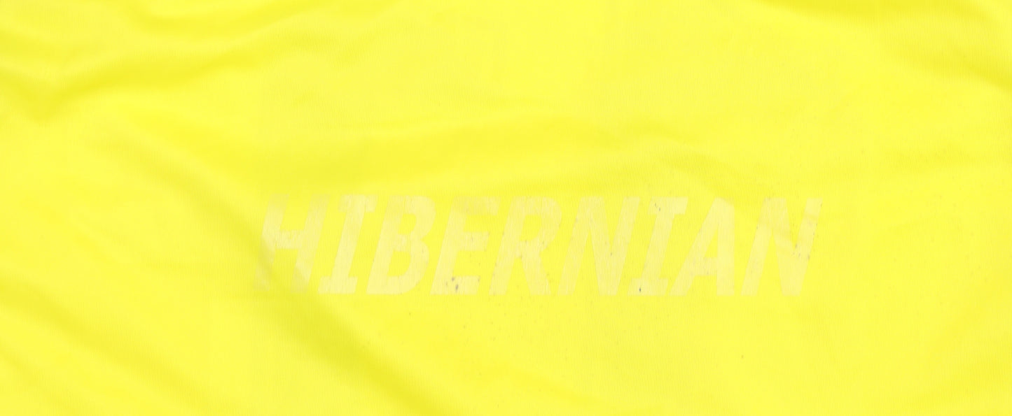 Spalding Men's Yellow Basketball Tank Top XL Athletic Jersey