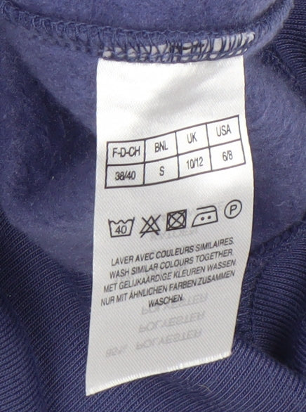 Damart Women Blue Fleece Bodywarmer Waistcoat Size 10/12