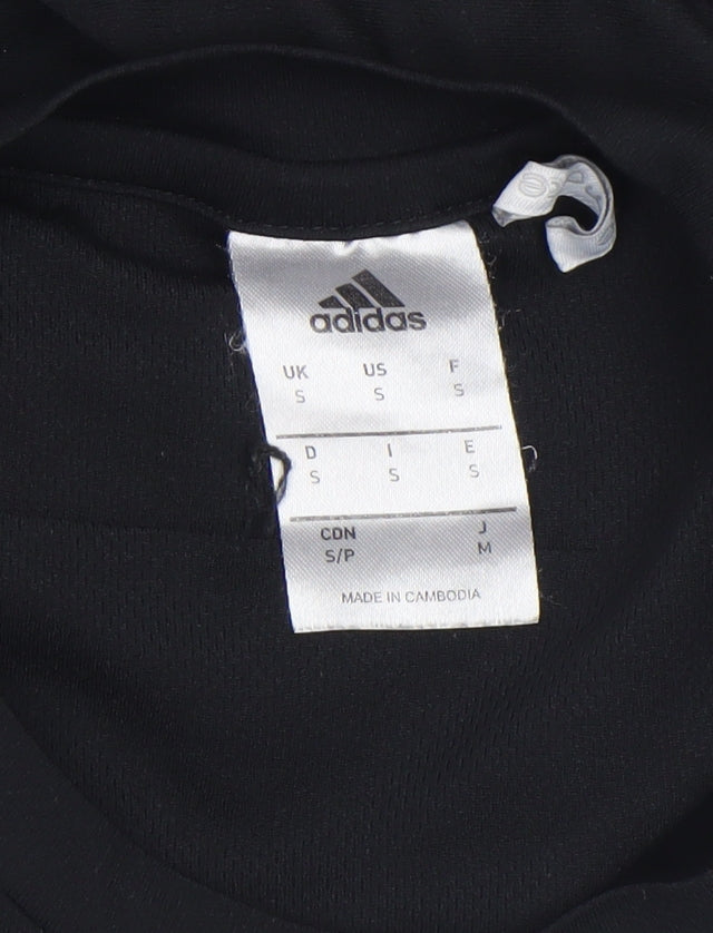 Adidas Mens Black Short Sleeve Climalite T-Shirt Size S