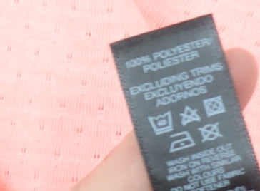 St. Bernard for Dunnes Stores Women's Pink Mesh Active T-Shirt Size 12