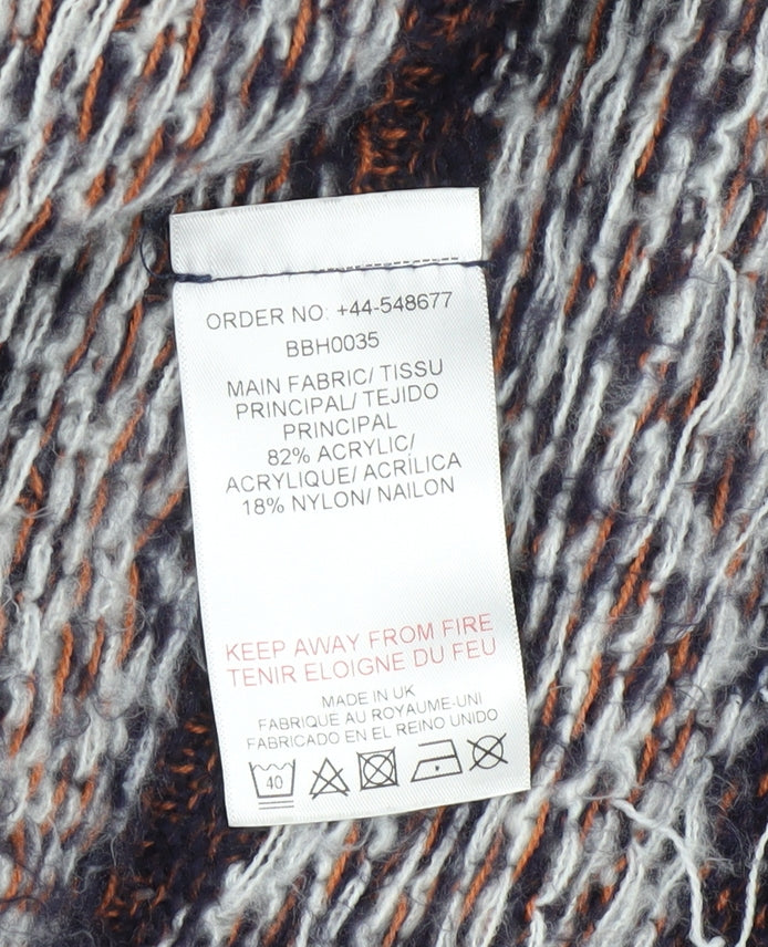 Blonde Heritage Women's Multicoloured Aztec Knit Cardigan Size 10