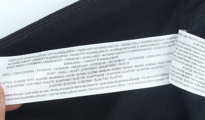 Denim Co Men’s Black Straight Fit Stretch Jeans W32 L30