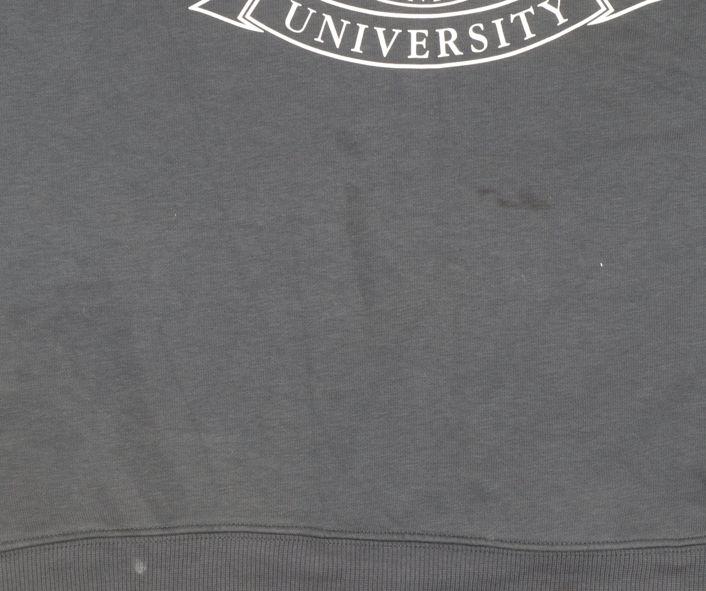 Harvard University Black Cotton Blend Women's Medium Sweatshirt