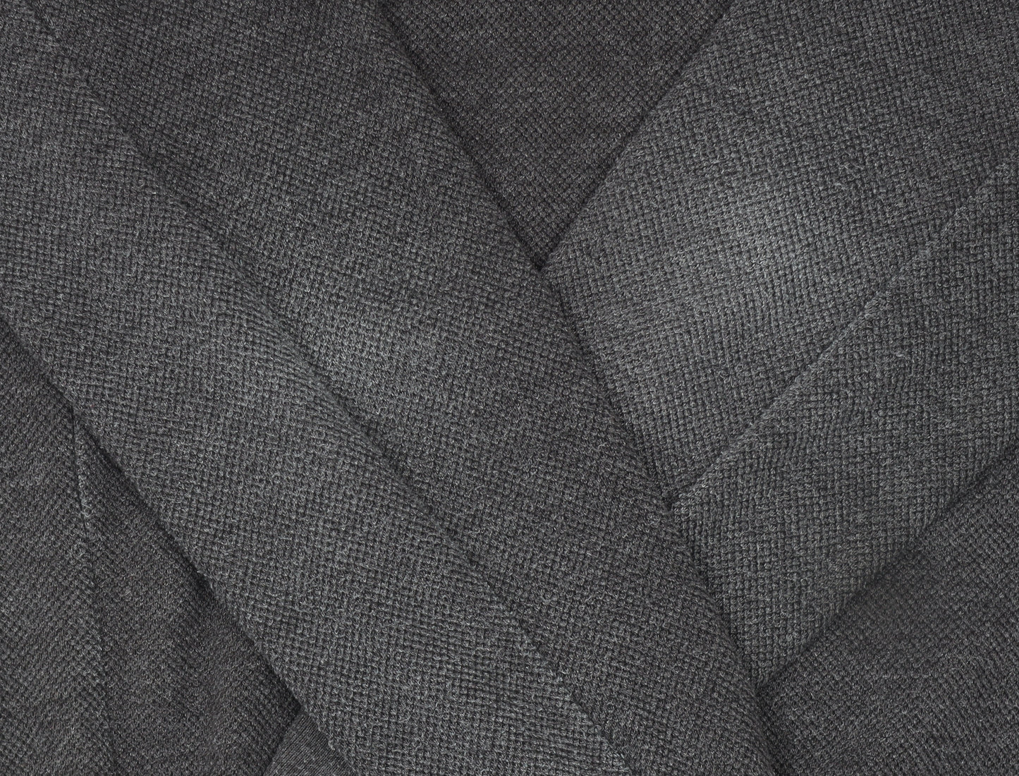 Zara Mens Grey Knit Crew Neck Pullover Jumper Size M