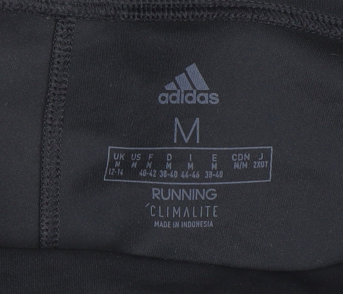 Adidas Womens Black Climalite Running Leggings Size M