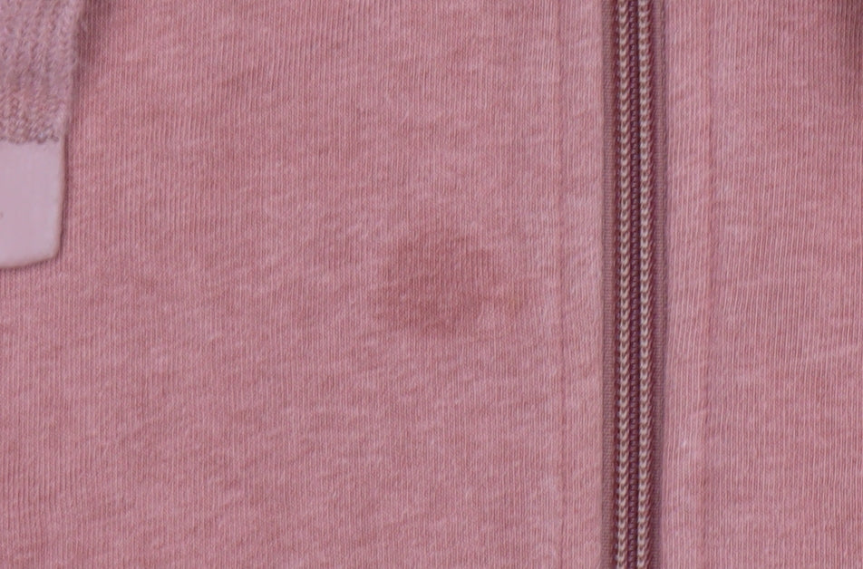 Signal Women’s Pink Full Zip Hoodie Sweatshirt Size M Cotton Blend