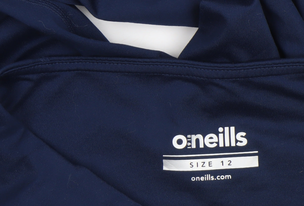 O'Neills Womens Navy Blue Size 12 High Waist Leggings