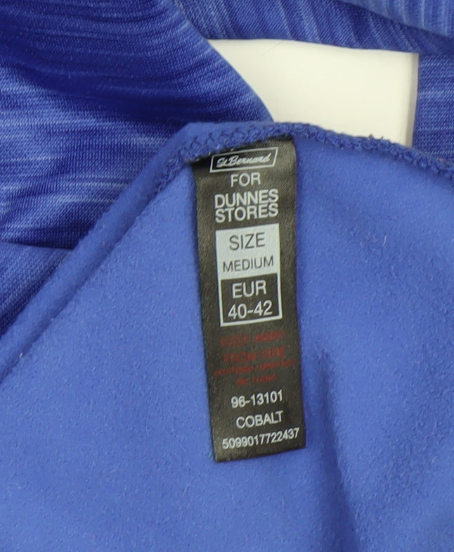 Dunnes Stores Women Blue Medium Pullover Hoodie 100% Polyester