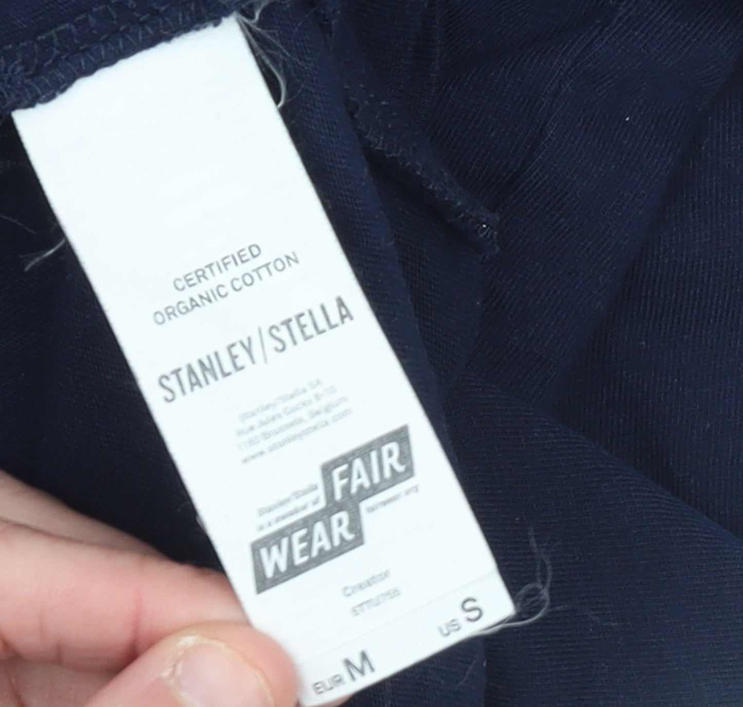 Stanley/Stella Women's Blue 'Be Kind' Organic Cotton T-Shirt M