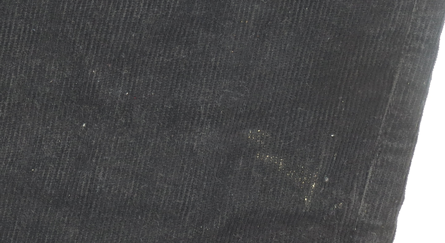 Nudie Jeans Co Women's Black Corduroy Slim Trousers W32 L30