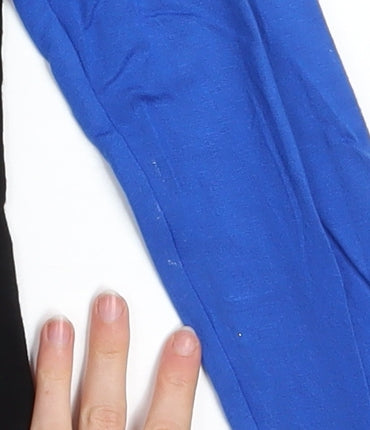 Oasis Women’s Multicoloured Long Sleeve Colourblock Top S