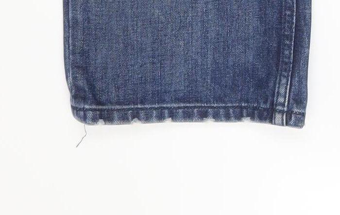 French Connection Men's Blue 32x32 Regular Fit Straight Denim Jeans