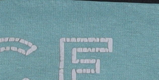 Nicce Men's Black & Teal Crew Neck Sweatshirt Size L Cotton Blend