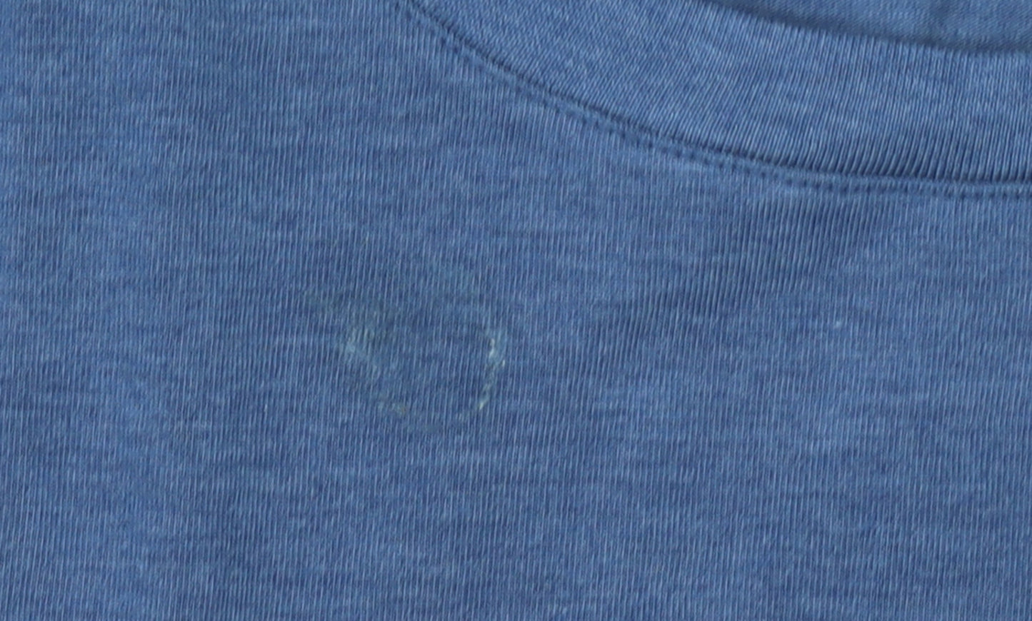 Marks and Spencer Men’s Blue Thermal Short Sleeve Crew Neck T-Shirt XL