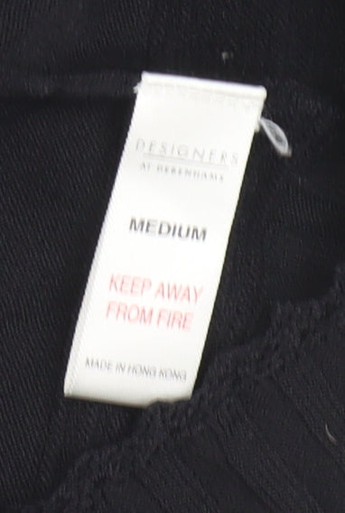 Designers at Debenhams Women Black Medium Cardigan Viscose Blend