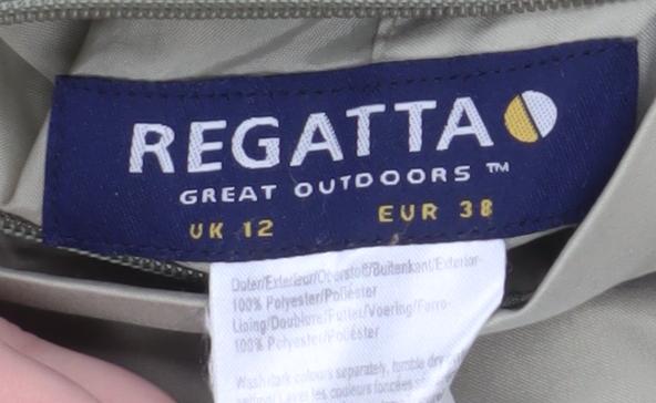 Regatta Womens Beige Windproof Softshell Jacket Size 12