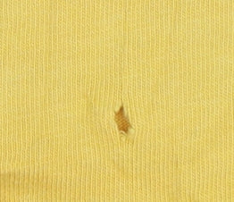 The North Face Men's Yellow Cotton Crew Neck T-Shirt L
