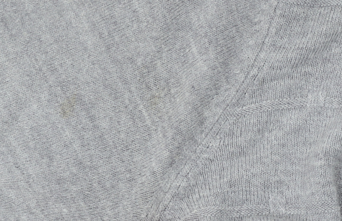 Maine New England Women's Grey Long Sleeve Open Knit Cardigan Size 12